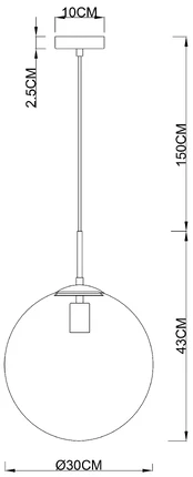 Подвесной светильник Arte Lamp VOLARE A1930SP-1CC